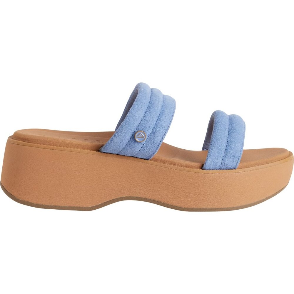 Sale! NEW Reef Lofty Lux Hi Sandals - Leather For Women blue 167re - Picture 2 of 5